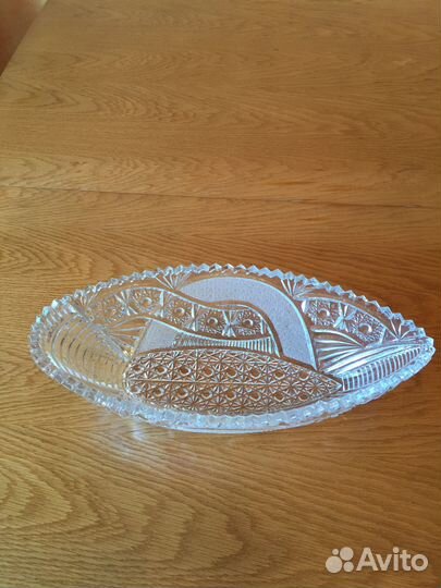 Ваза хрустальная