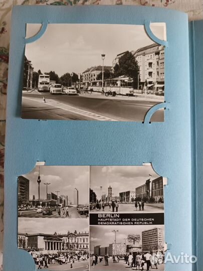 Альбом СССР с открытками ГДР
