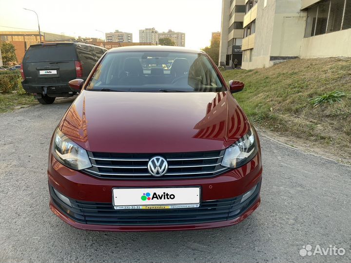 Volkswagen Polo 1.6 AT, 2018, 130 000 км