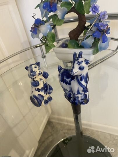 Фигурки Гжель СССР