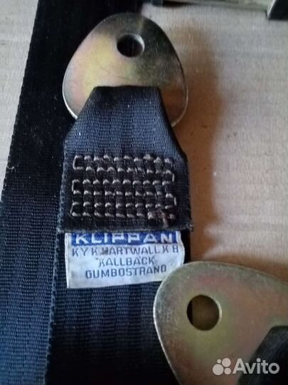 Ремни безопасности klippan, экспорт