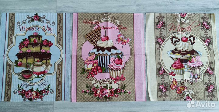 Набор кухонных полотенец новые