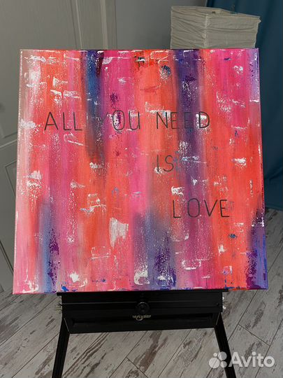Картина на холсте ручная работа