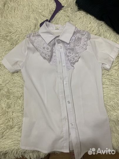 Рубашка школьная для девочки