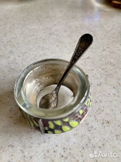 Солонка мельхиор