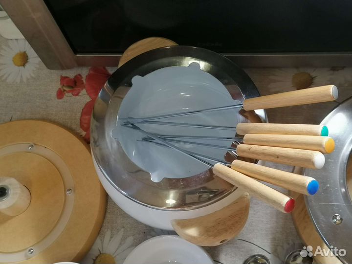 Набор для фондю сырного и шоколадного