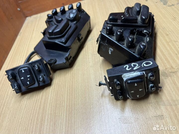 Регулировка сидения Мерседес S220