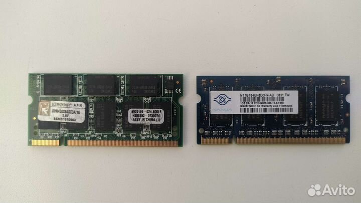 Озу ddr2 1 гб
