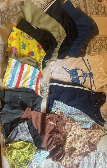 Пакет одежды для мальчика 2-3 года бу