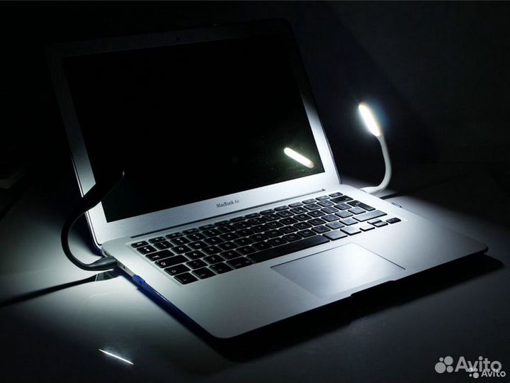 Гибкая светодиодная USB лампа для ноутбука и др