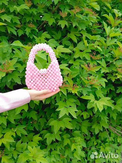 Сумка из бусин ручной работы