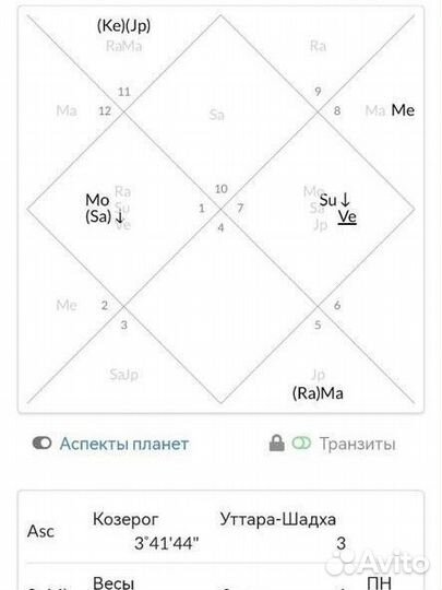 Услуги астролога