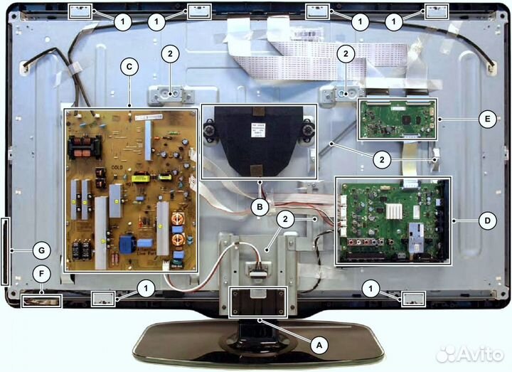 Запчасти для телевизоров