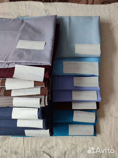 Отрезы тканей СССР