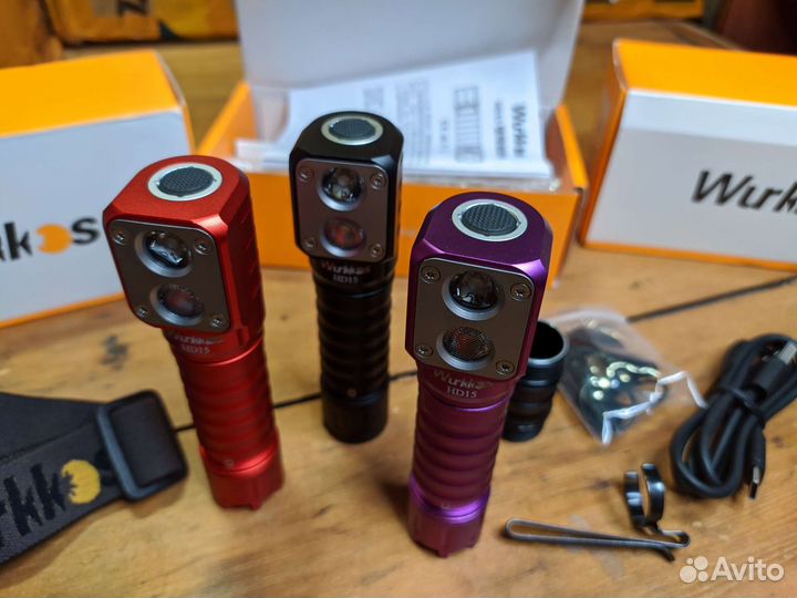 Wurkkos hd15 светодиодный фонарь