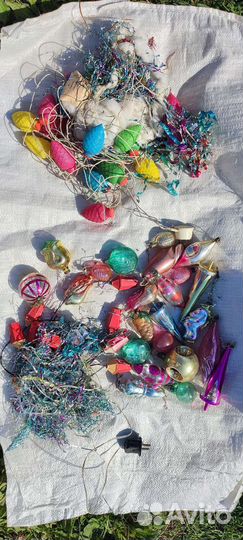 Елочные игрушки СССР