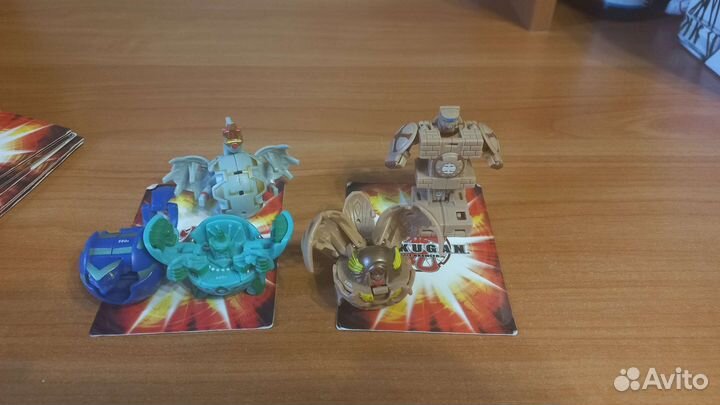 Бакуганы и карты