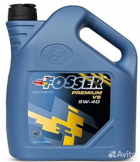 Моторное масло fosser premium vs 5w40
