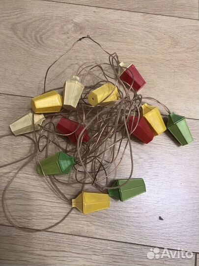 Елочная гирлянда СССР