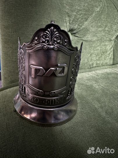 Подстаканник мельхиор