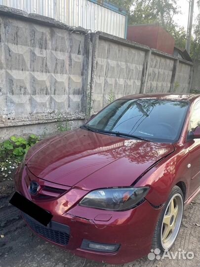 Бампер передний mazda 3 bk sport