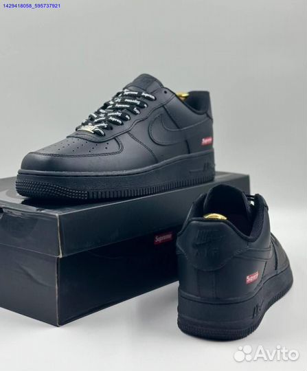 Кроссовки Nike Air Force 1 Low & Supreme (Арт.29765)