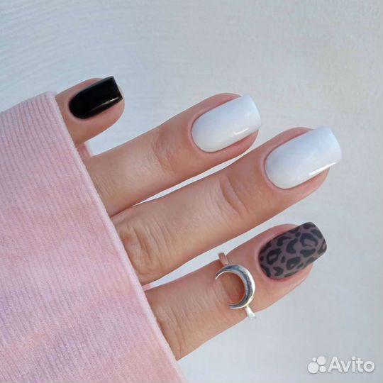 Маникюр гель лак наращивание ногтей