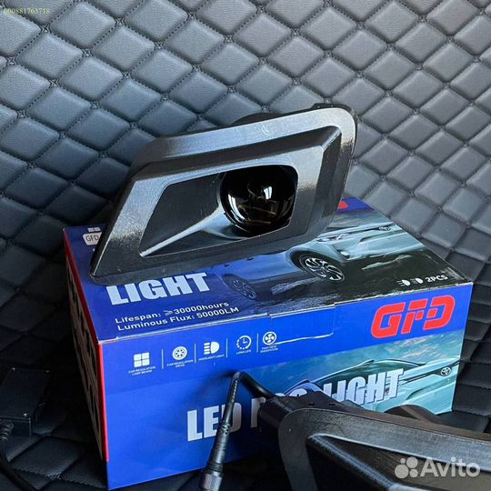 Лазерные туманки kia ceed 1 ED птф bi LED