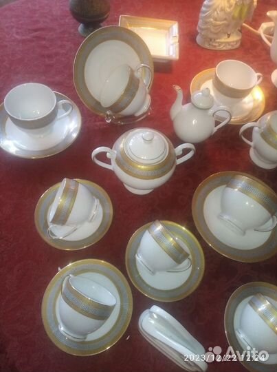 Сервиз чайно-кофейно-столовый Япония -Китай.торг