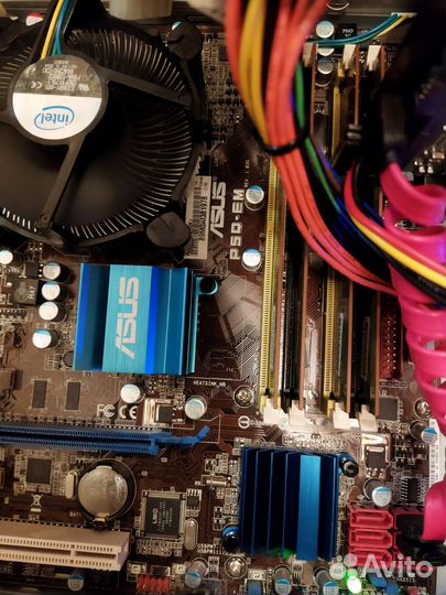 Компьютер в сборе, мать совместима с проц. xeon