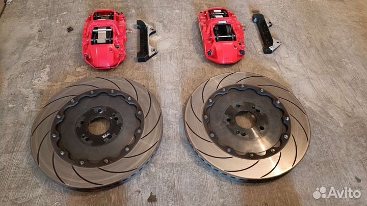 Тормоза brembo gt6 405mm и gt4 380mm