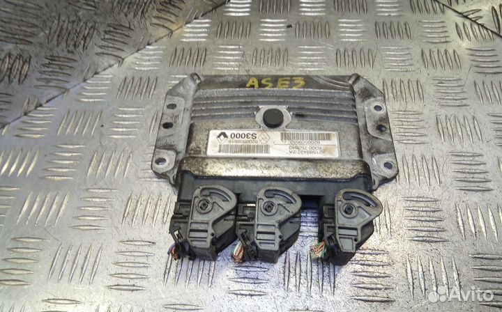 Блок управления двигателем renault megane 2002-200