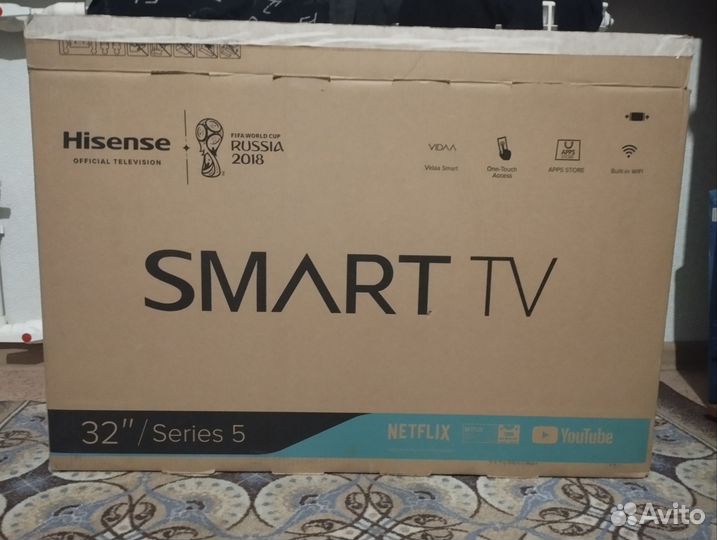 Телевизор SMART tv 32 новый
