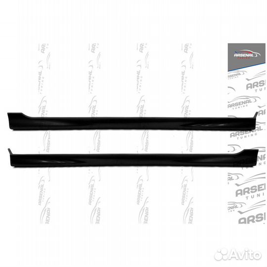 Накладки на пороги Mitsubishi Lancer 9 2.0L