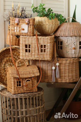 Плетённые изделия из бумажной лозы