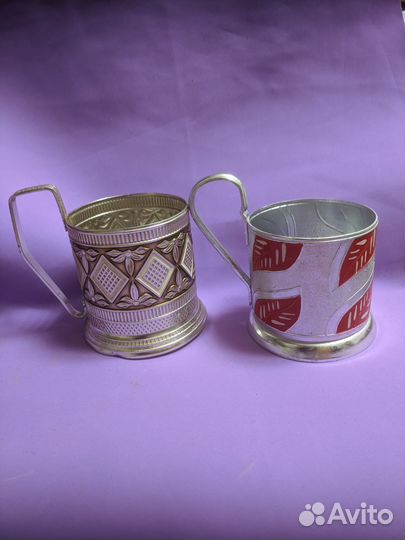 Подстаканники алюминий разные