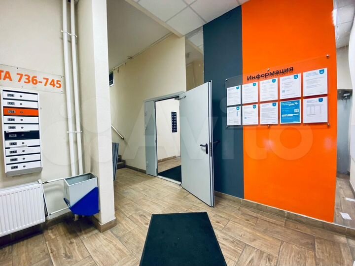 2-к. квартира, 53,8 м², 4/13 эт.