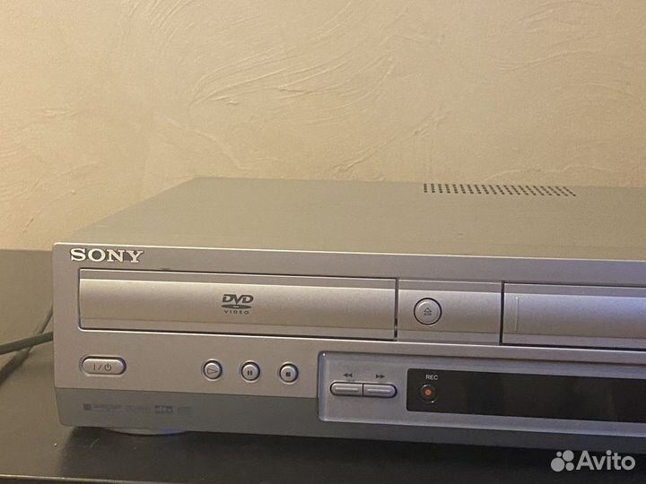 DVD player Video Cassette recorder Sony