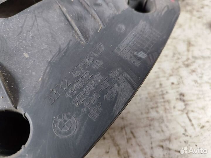 Защита днища задняя BMW 1 F20 М пакет