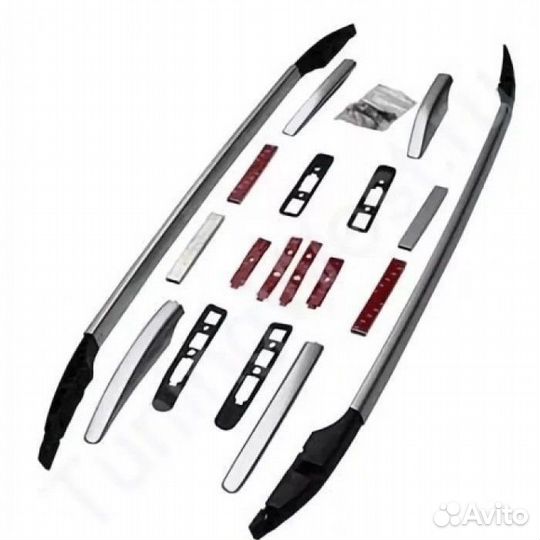 Рейлинги для Nissan X-Trail T32 с шаблонами