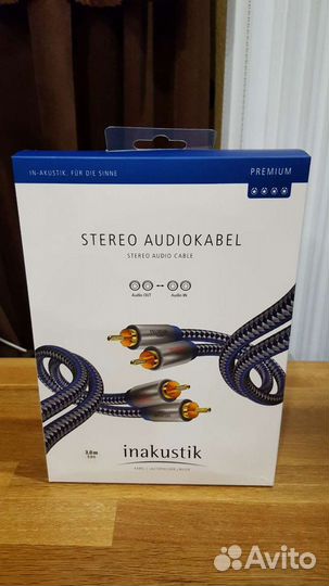 2RCA-2RCA 3метра inakustik