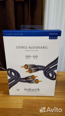 2RCA-2RCA 3метра inakustik