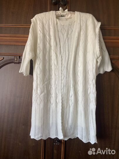 Новый комплект из кофточки и кардигана 50-52 рр