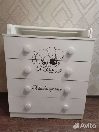 Комод с пеленальным столиком