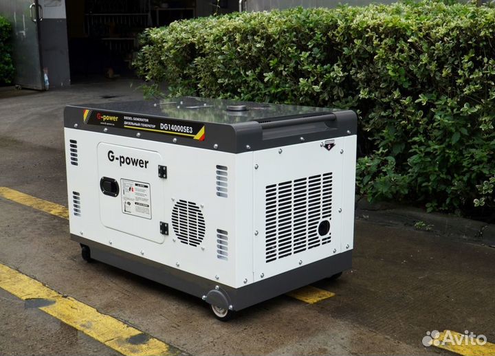 Дизельный генератор 12 kW G-power