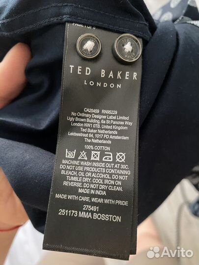 Мужская рубашка Ted Baker новая