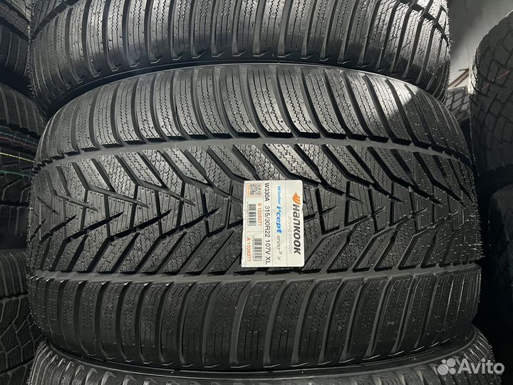 Hankook Winter I'Cept Evo 3 X W330A 285/35 R22 и 315/30 R22 110V