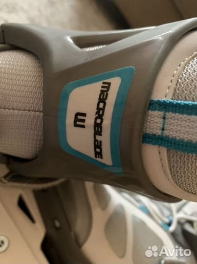 Ролики rollerblade macroblade один раз одеты