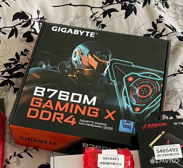 I5 12400f + b760m gaming x ddr4