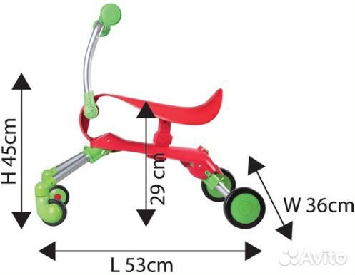 Каталка(беговел) Кузнечик Fropper Okiedog